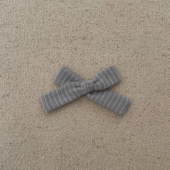 Petit noeud rayé bleu...