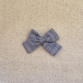 Noeud antiglisse bleu demin...