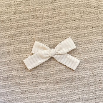 Noeud noué plumetis rayé...