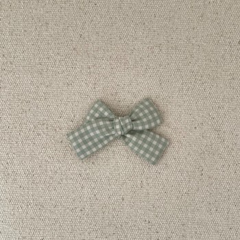 Barrette bébé vichy gaufré...