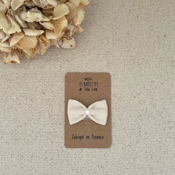 Mini noeud bébé coton lavé...