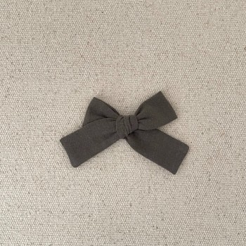 Noeud coton lavé vert pin