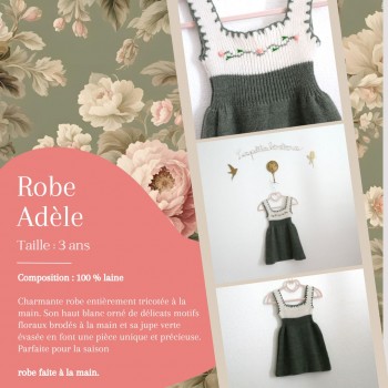 Robe Adèle fille 3 ans