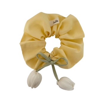 Chouchou Tulipe jaune Beurre