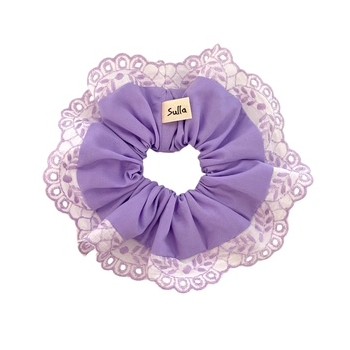 Noeud dentelle Lilas