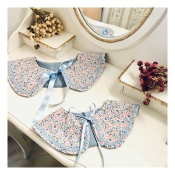 Petit col amovible Millefleurs