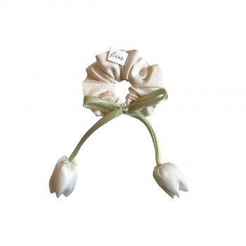 Petit chouchou naturel tulipes
